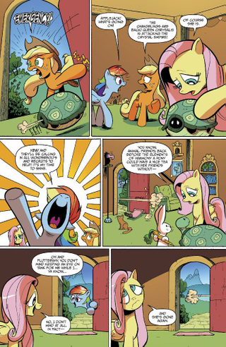 Illustration for article titled It's Dash Vs. The Shadowbolts In Chapter One Of The Guardians Of Harmony Comic Book